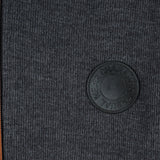 Anthracite plush boy's sweatshirt