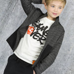 Sudadera de niño antracita Top Game Outlet