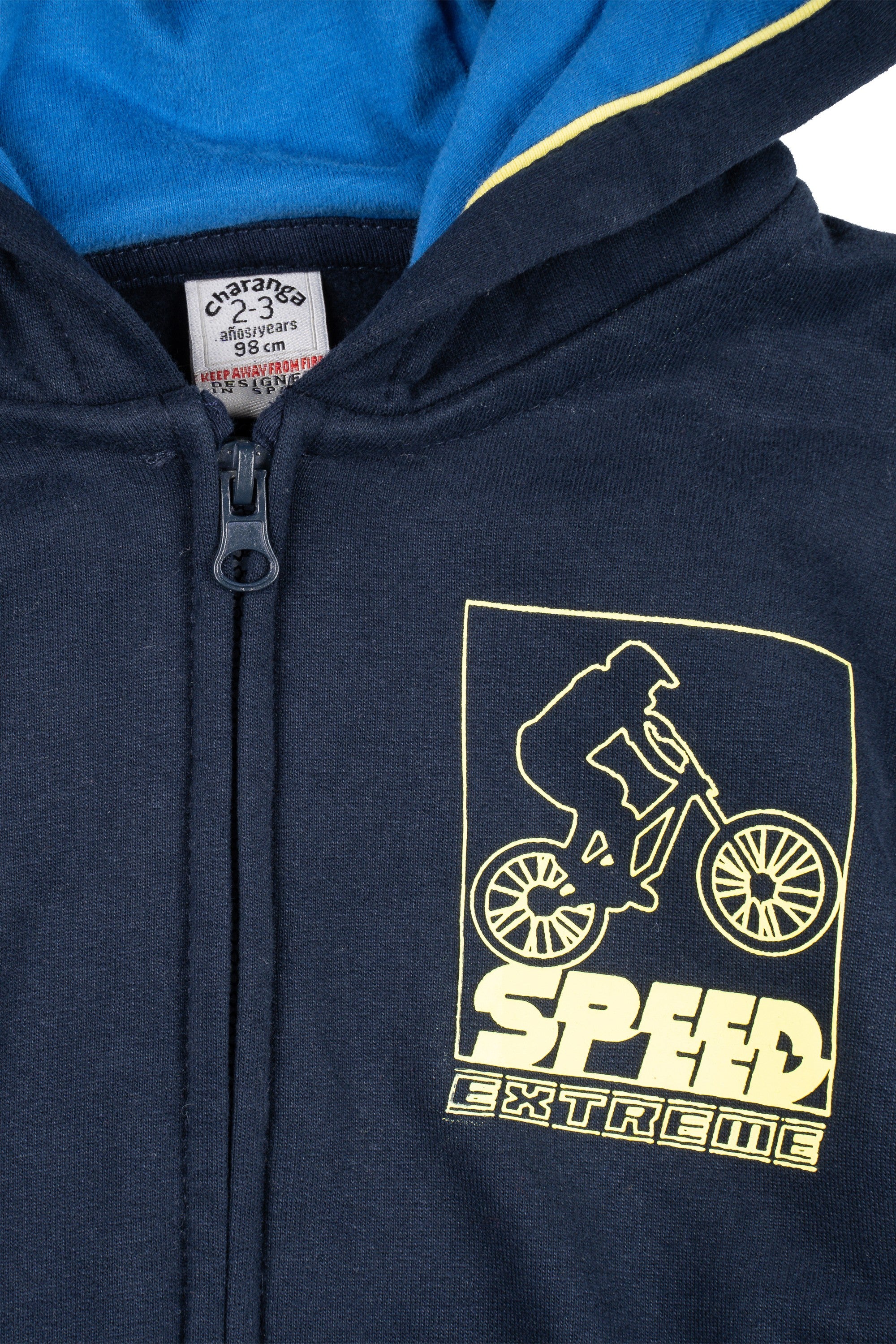 Sudadera de niño en azul marino Outlet