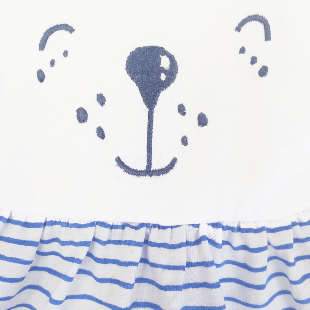 Vestido de bebé listado VERANO/Outlet