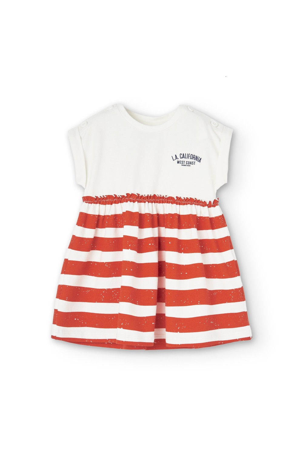 Vestido de bebé listado VERANO/Charanga