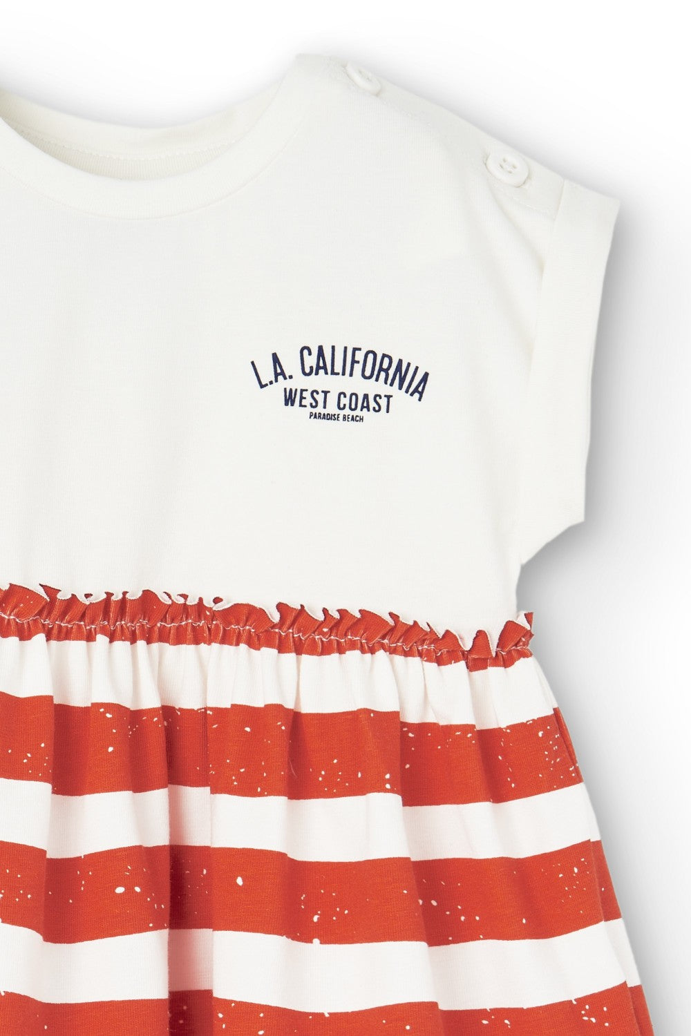 Vestido de bebé listado VERANO/Charanga