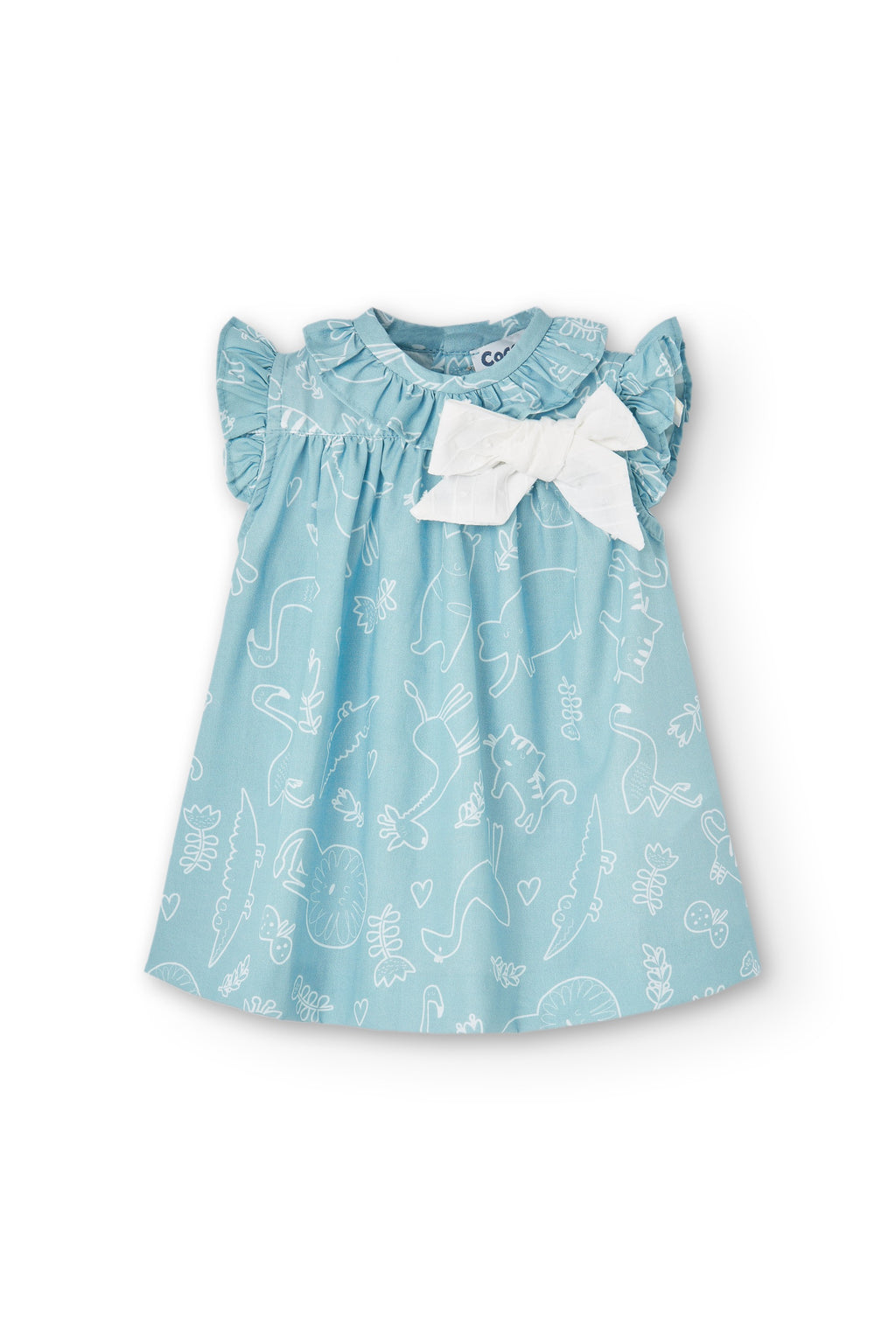 Vestido de bebé azul Cocote & Charanga VERANO/Outlet