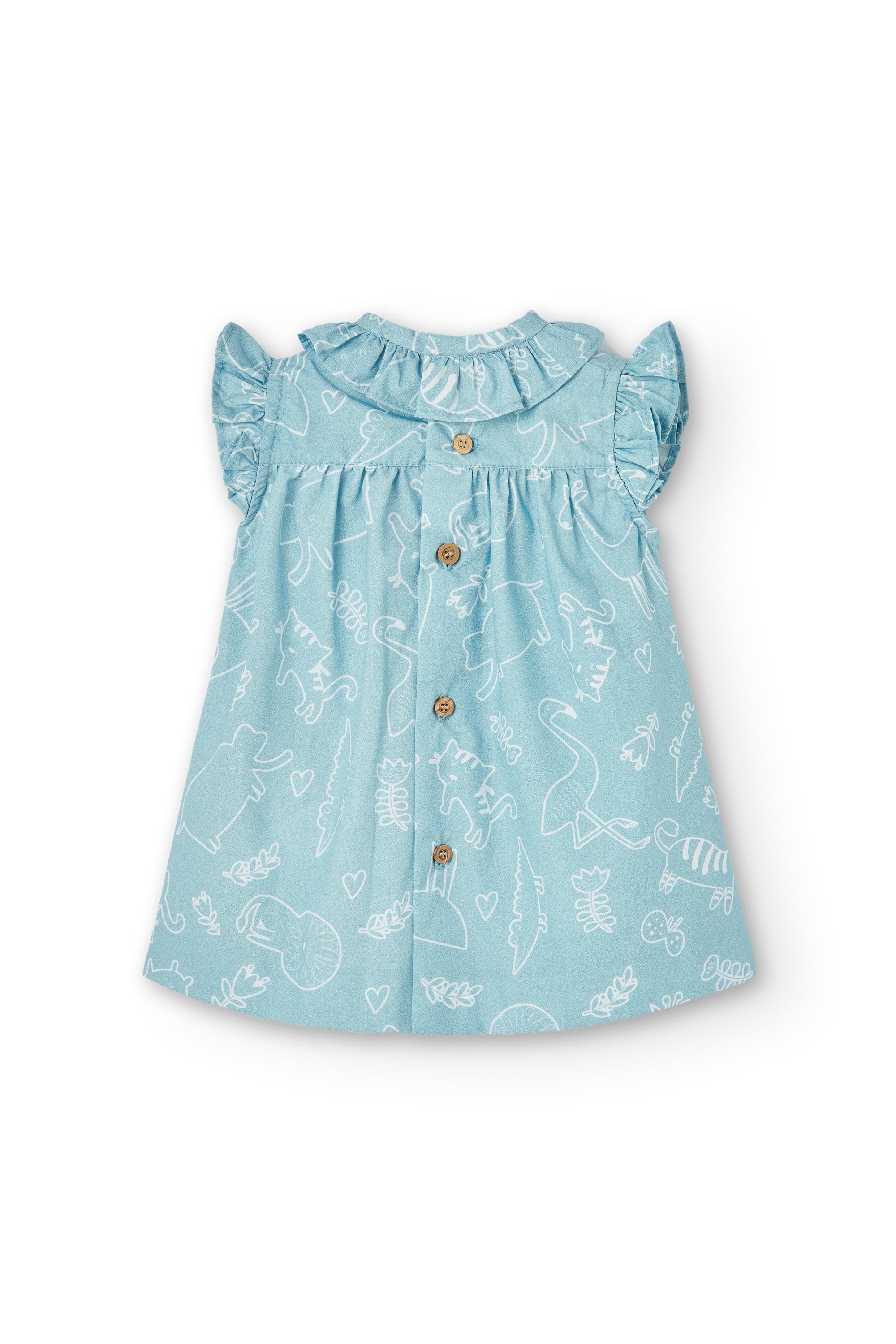 Vestido de bebé azul Cocote & Charanga VERANO/Outlet