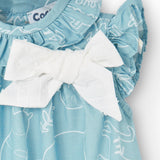 Vestido de bebé azul Cocote & Charanga VERANO/Outlet