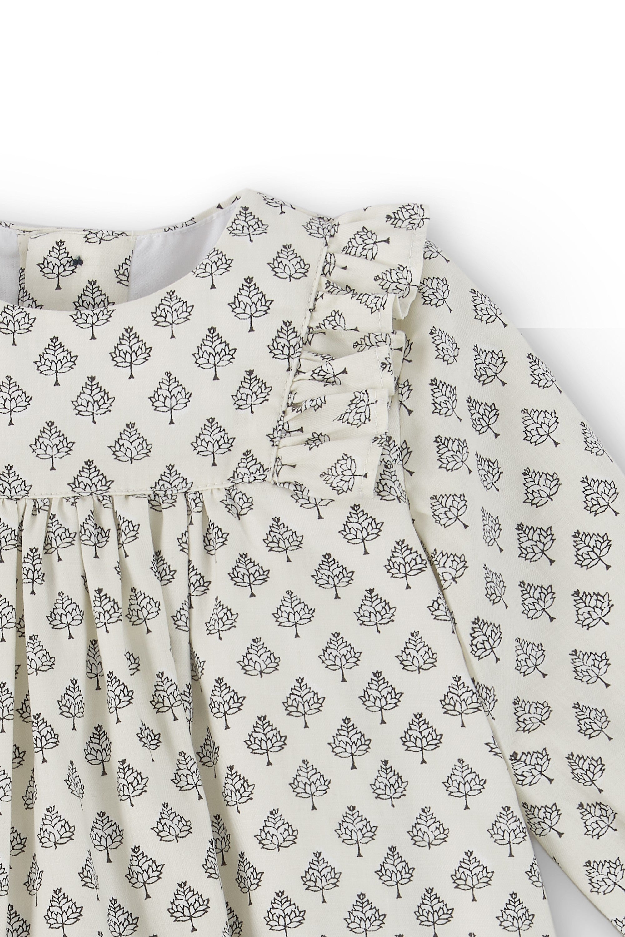 Vestido de bebé beige Cocote y Charanga Charanga