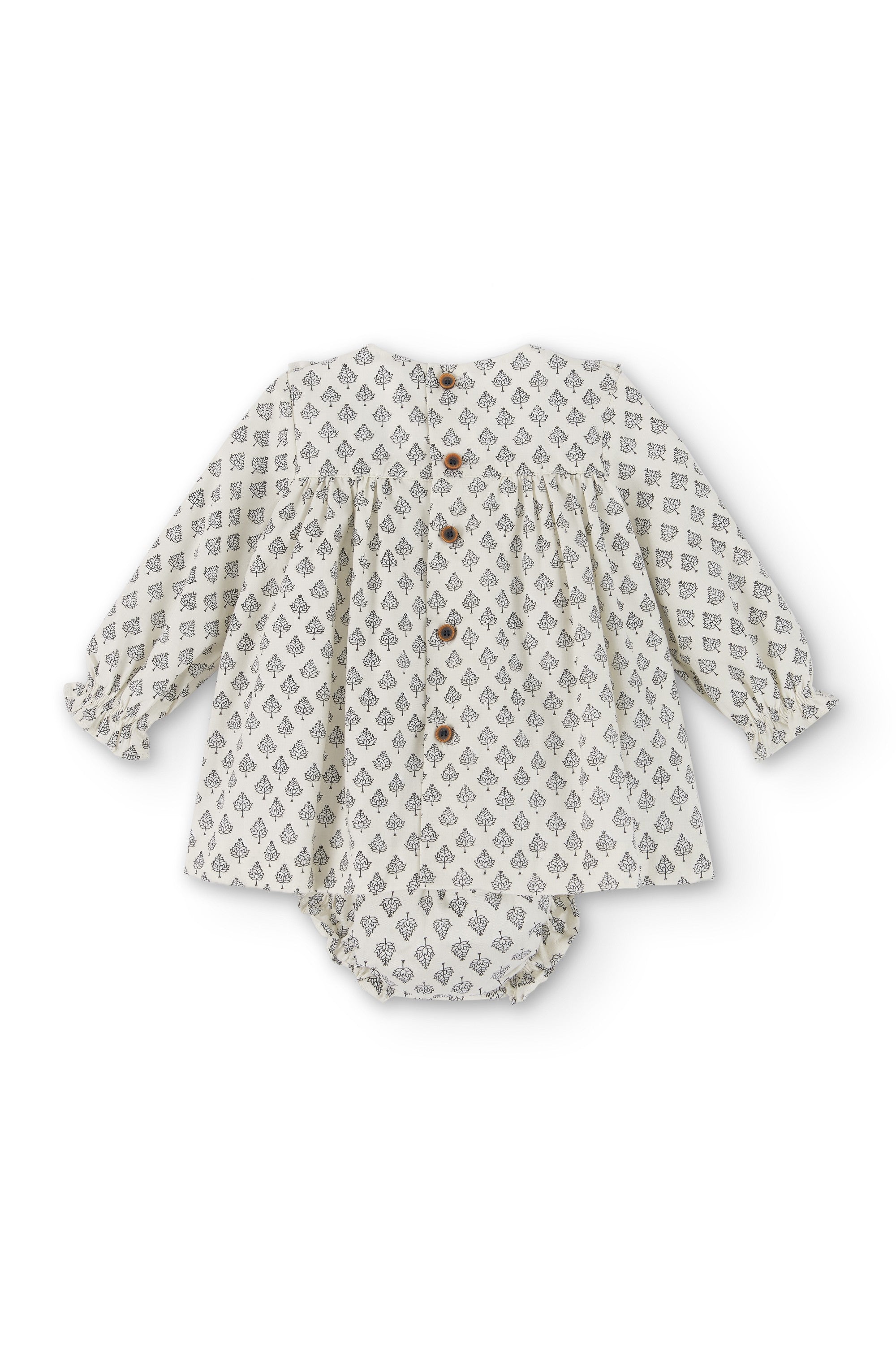 Vestido de bebé beige Cocote y Charanga Charanga