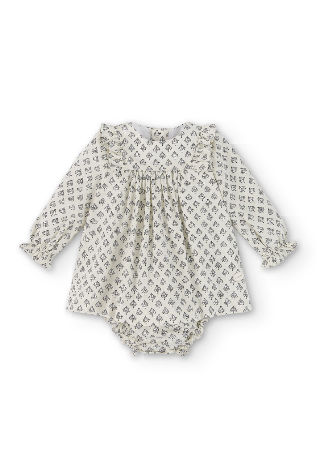 Vestido de bebé beige Cocote y Charanga Charanga