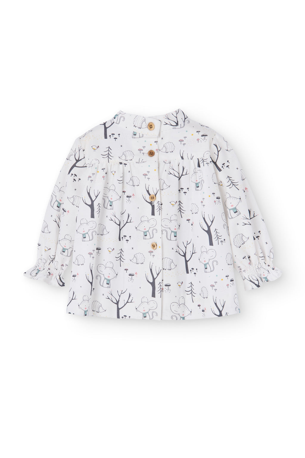 Vestido de bebé estampado Cocote y Charanga Charanga