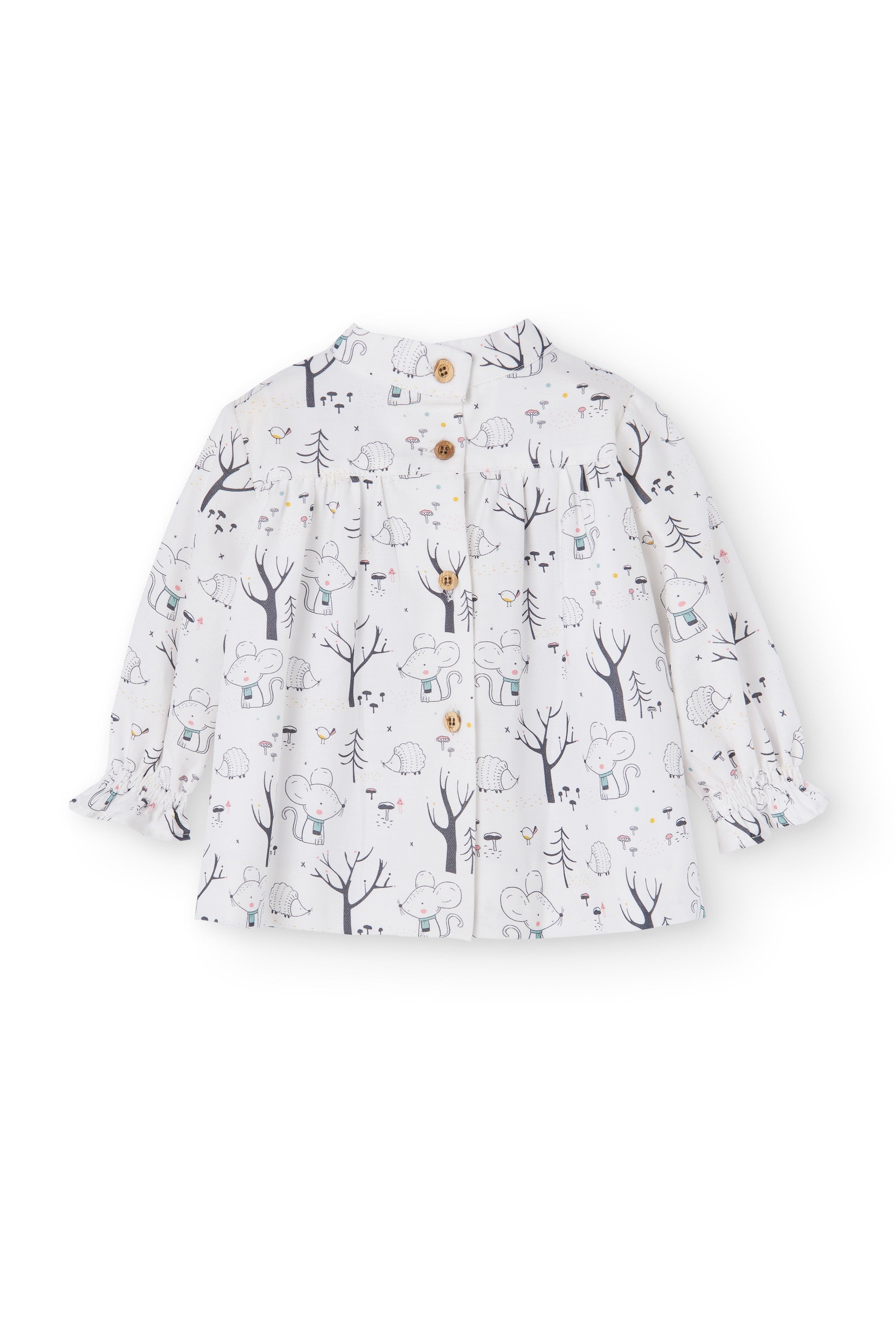 Vestido de bebé estampado Cocote y Charanga Charanga