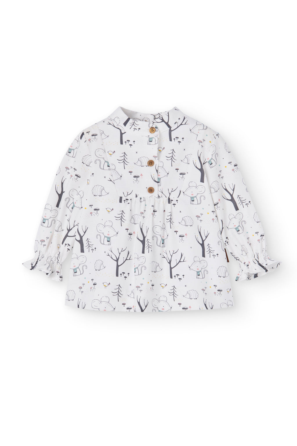 Vestido de bebé estampado Cocote y Charanga Charanga