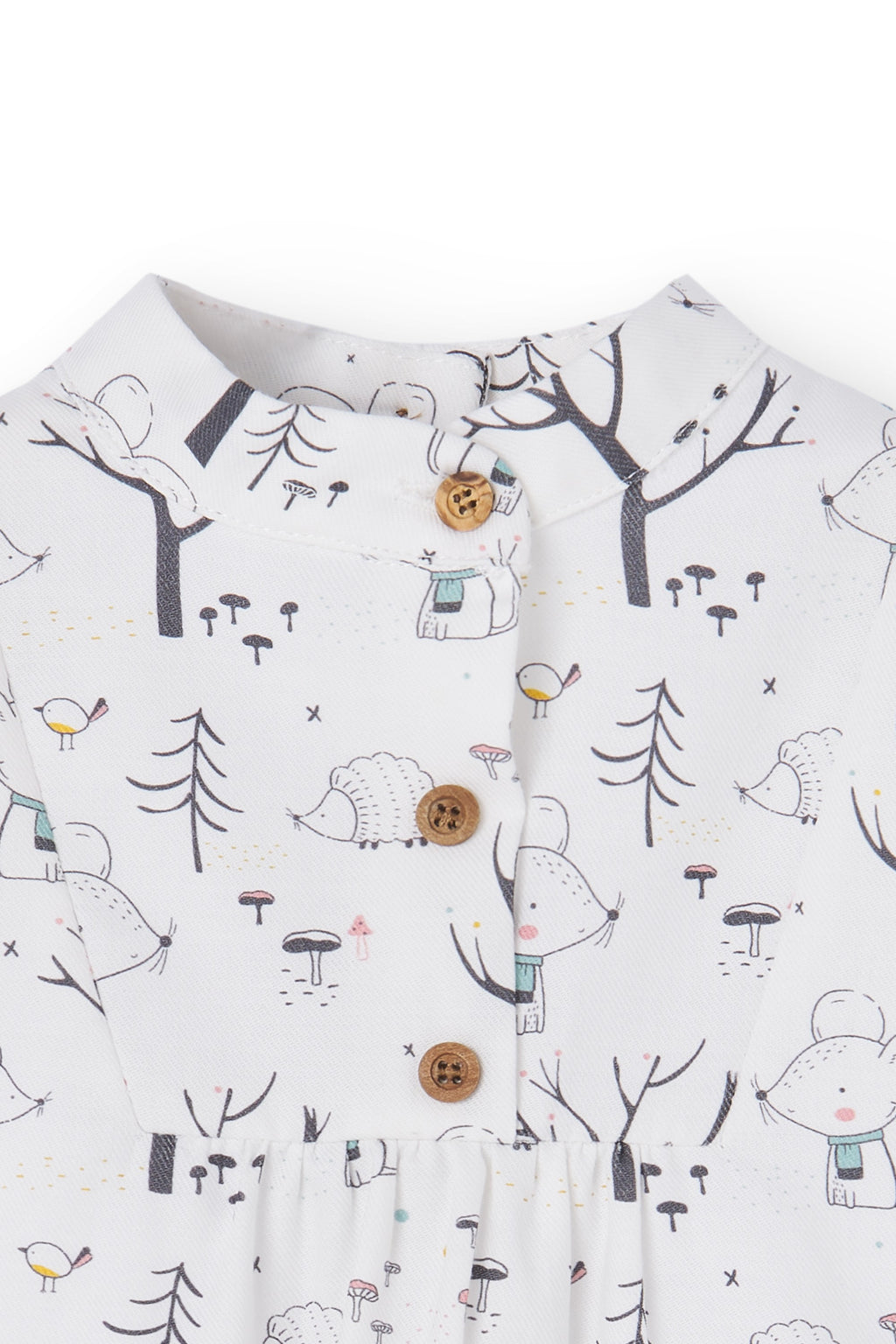 Vestido de bebé estampado Cocote y Charanga Charanga