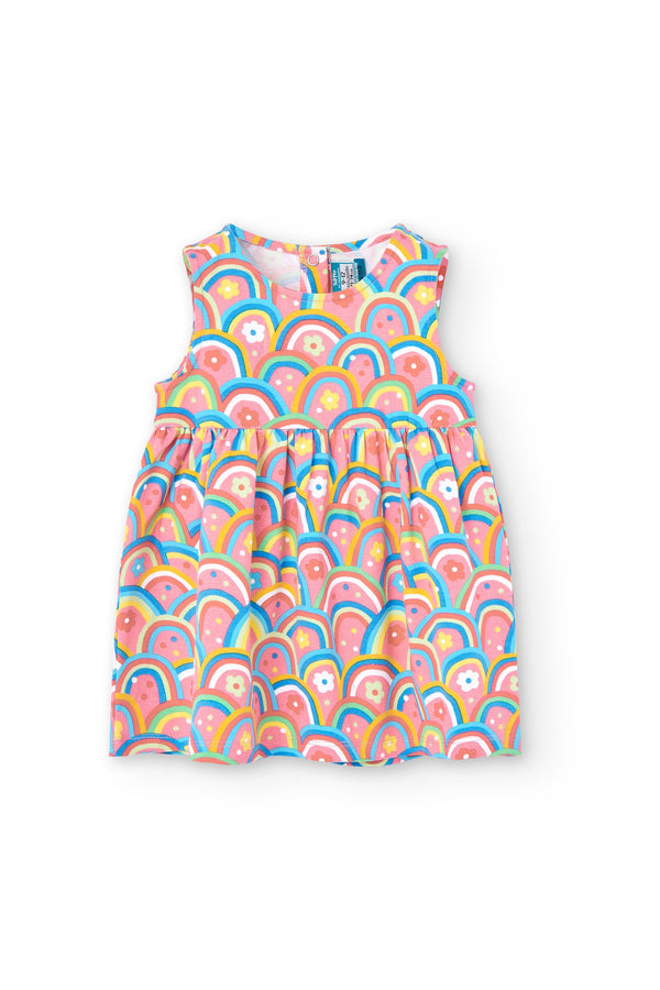 Vestido de bebé arcoiris