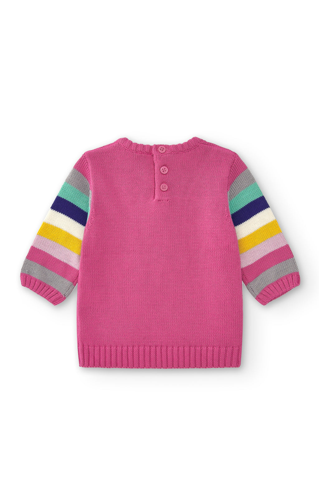 Vestido de bebé fucsia Outlet