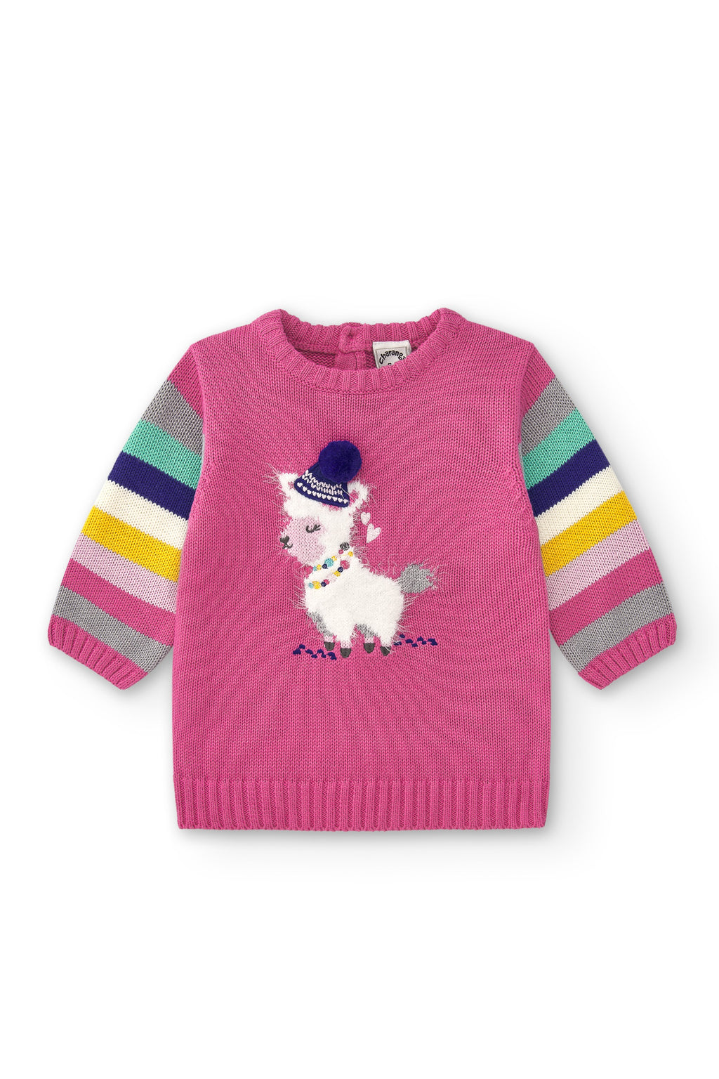 Vestido de bebé fucsia Outlet