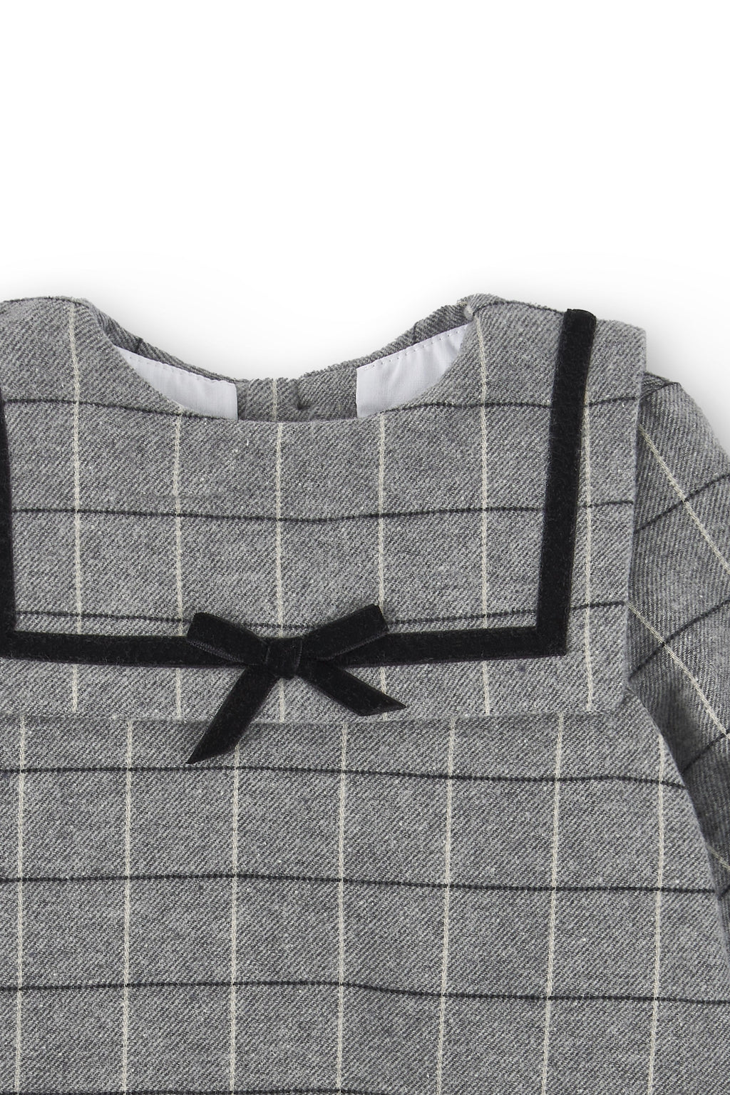 Vestido de bebé gris Cocote & Charanga Charanga