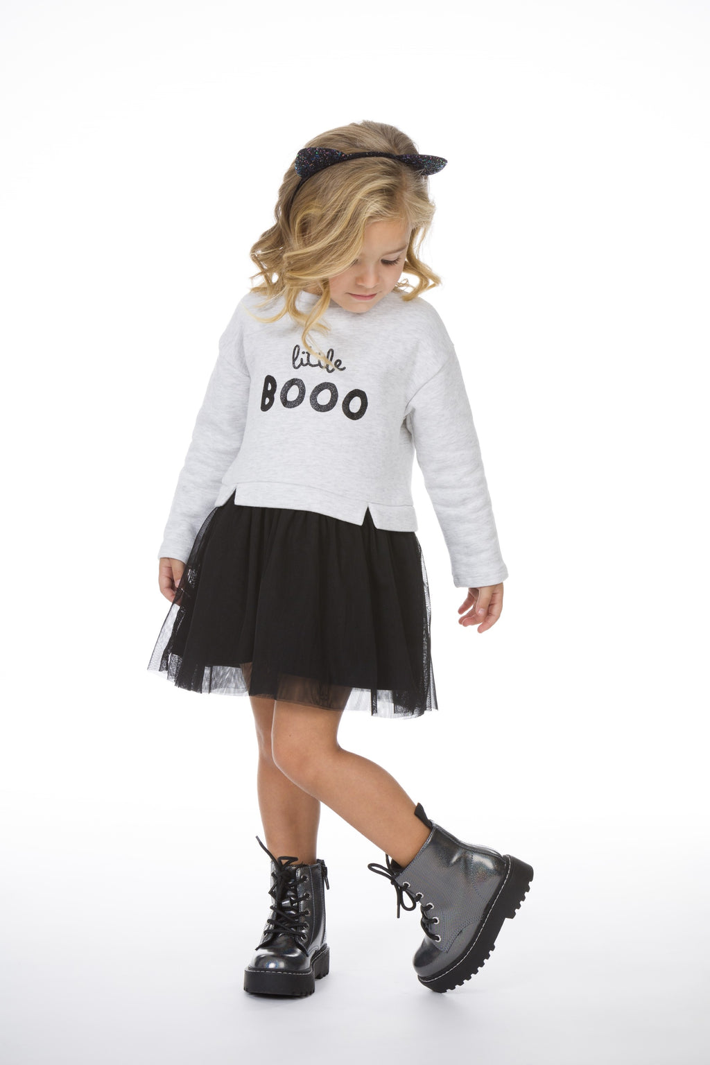 Vestido de bebé multicolor little boo Charanga