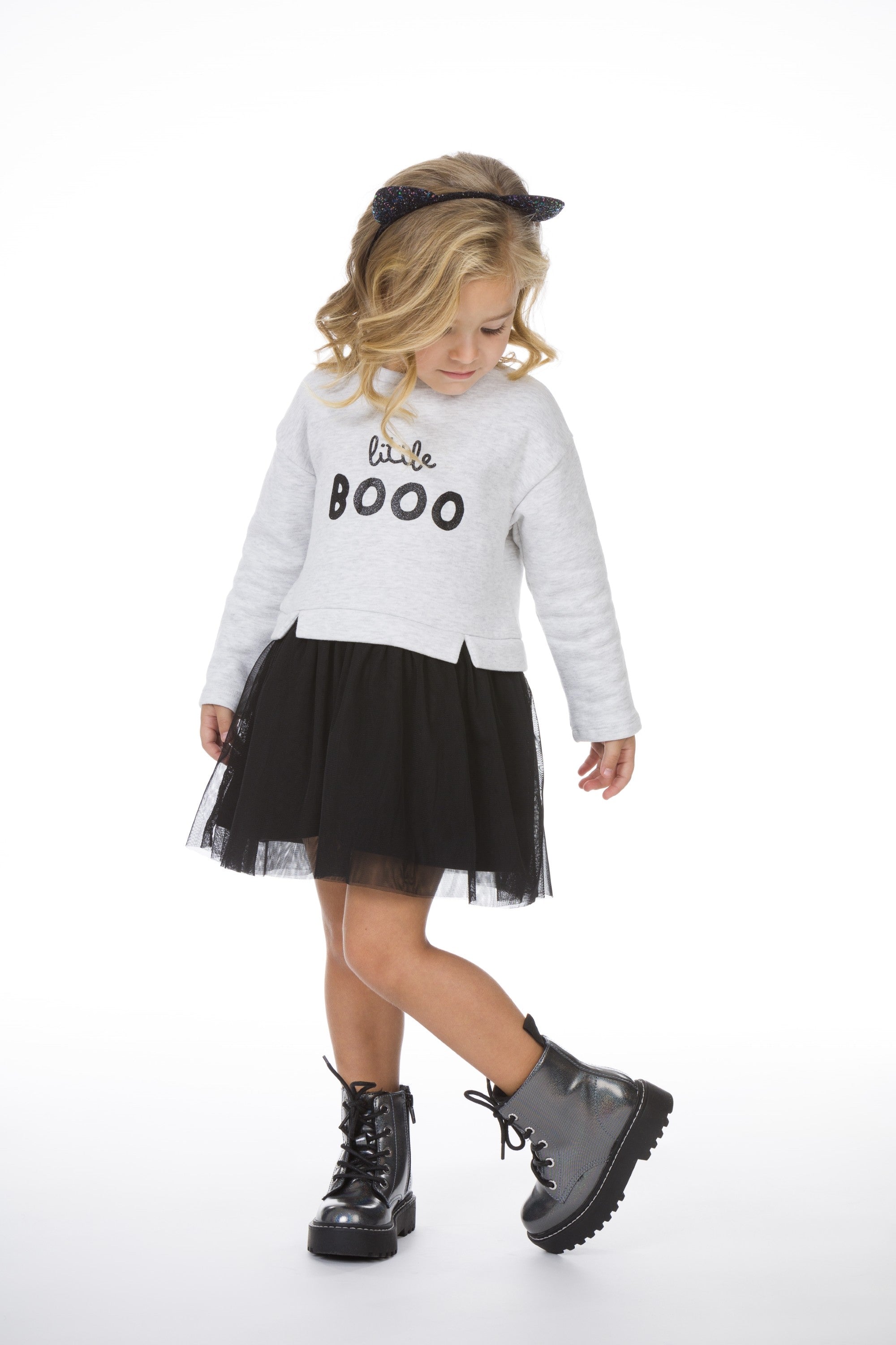 Vestido de bebé multicolor little boo Charanga