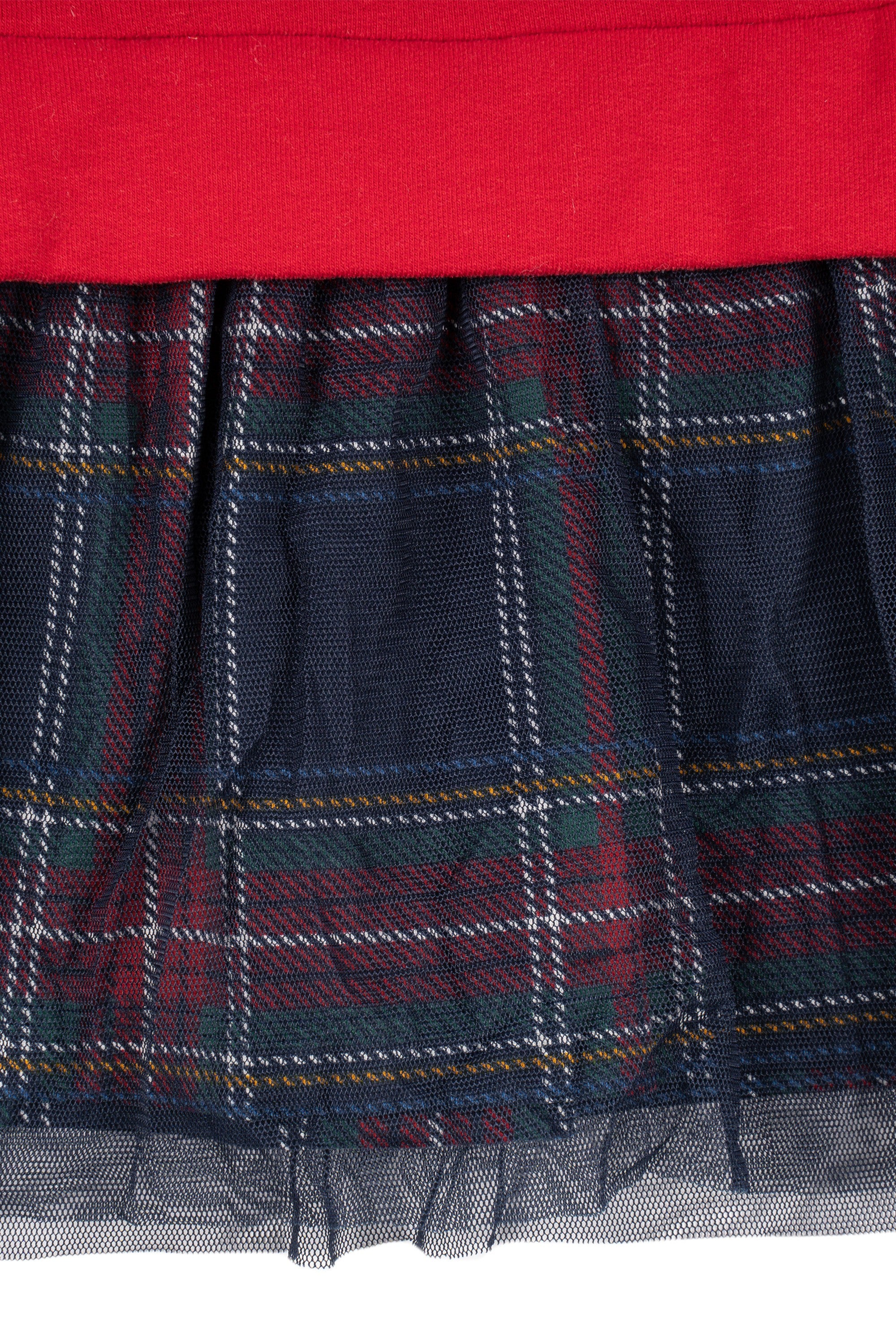 Vestido de bebé rojo Charanga