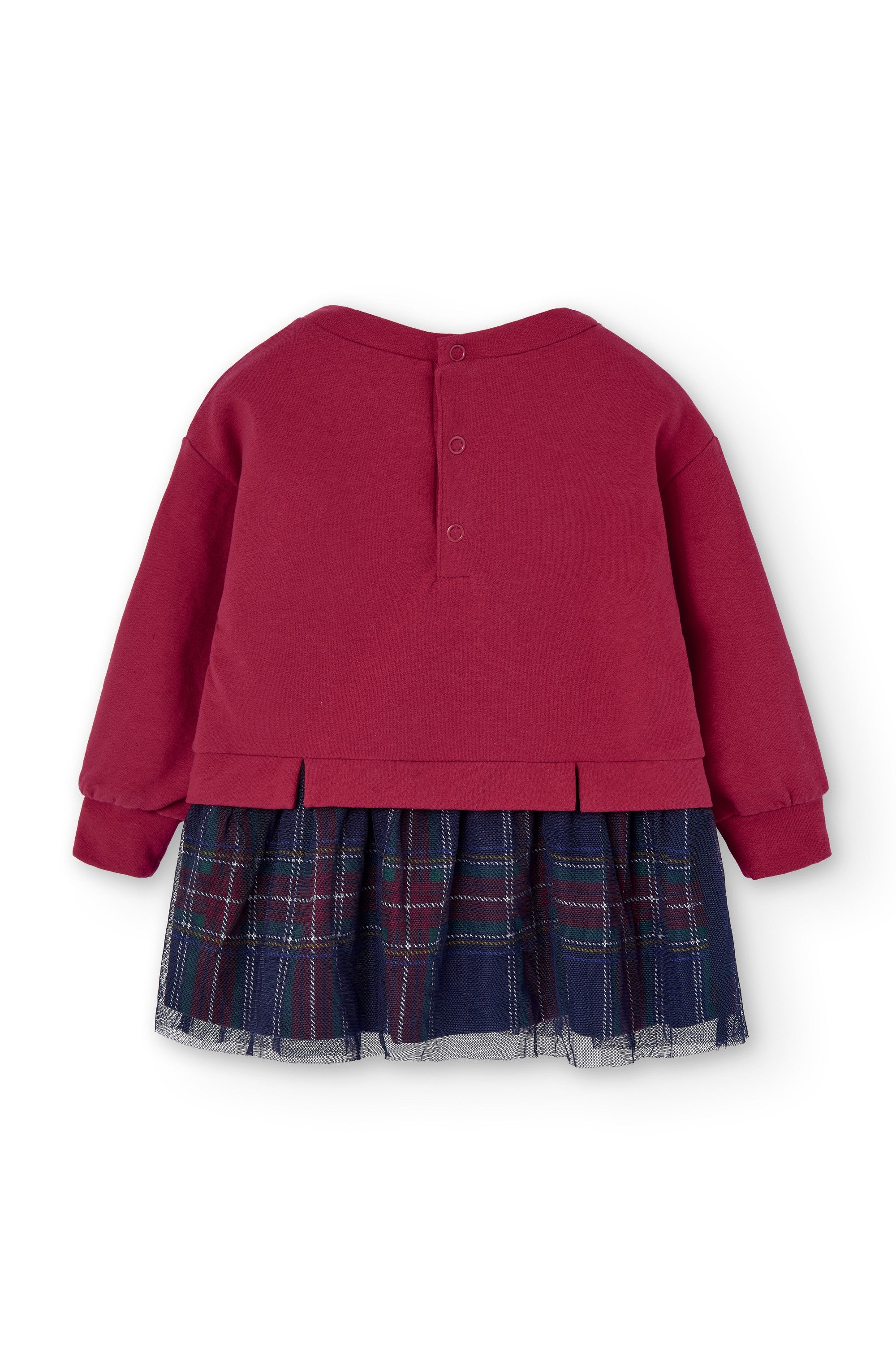 Vestido de bebé rojo Charanga