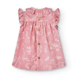 Vestido de bebé rosa Cocote & Charanga VERANO/Outlet
