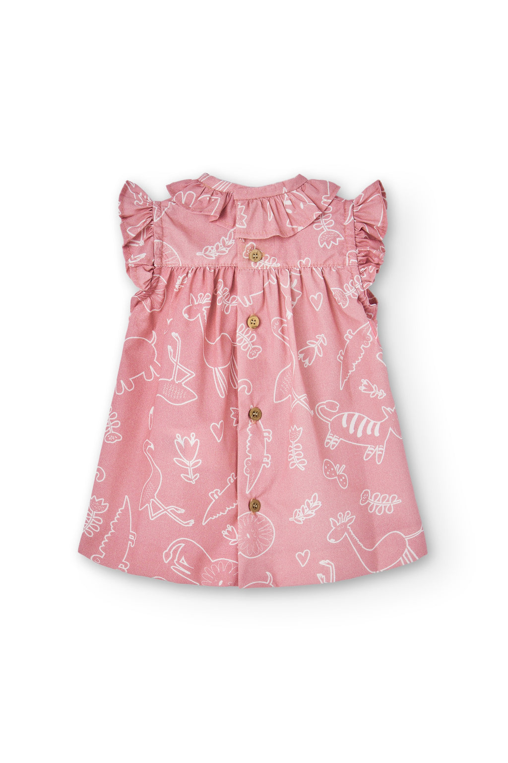 Vestido de bebé rosa Cocote & Charanga VERANO/Outlet