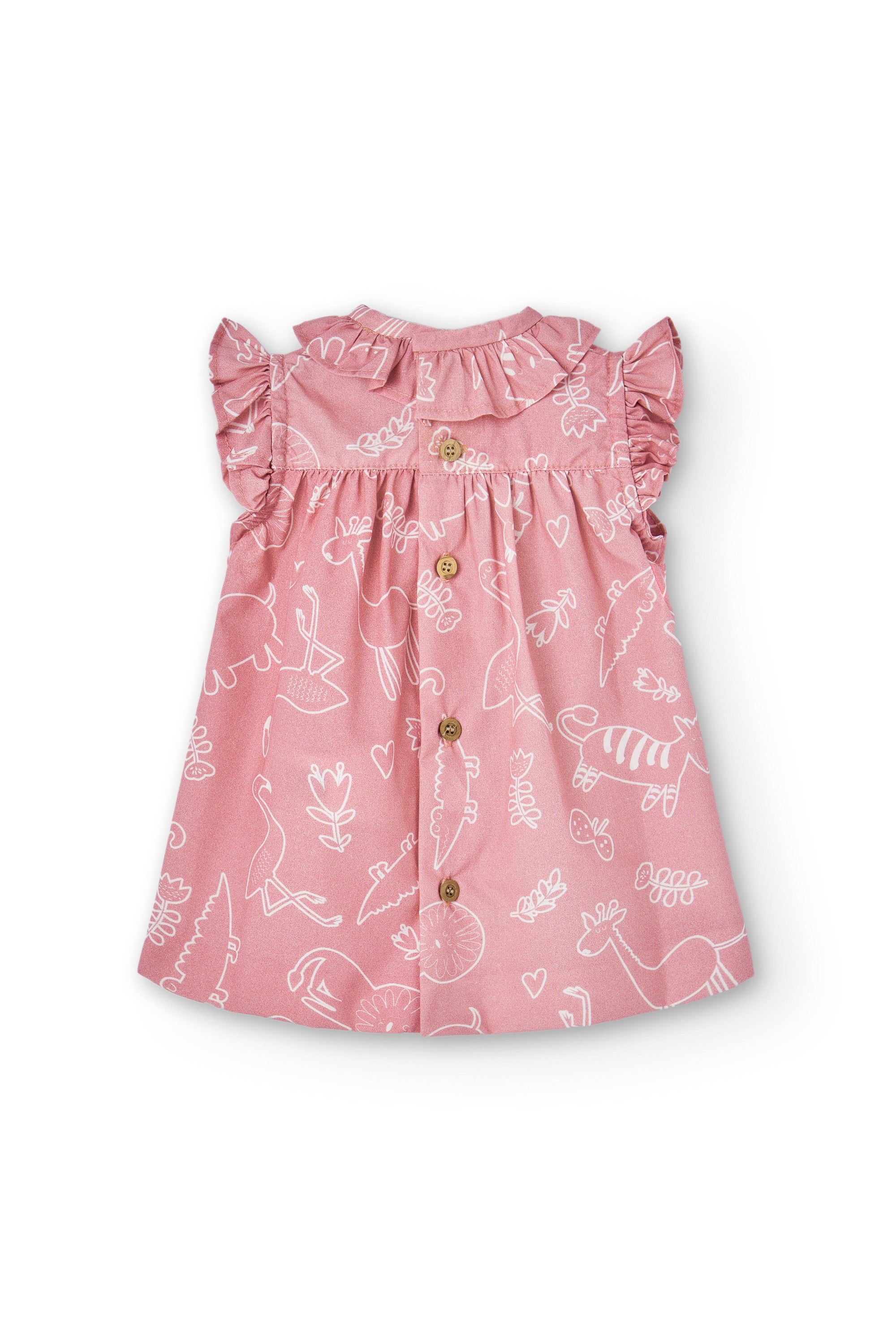 Vestido de bebé rosa Cocote & Charanga VERANO/Outlet