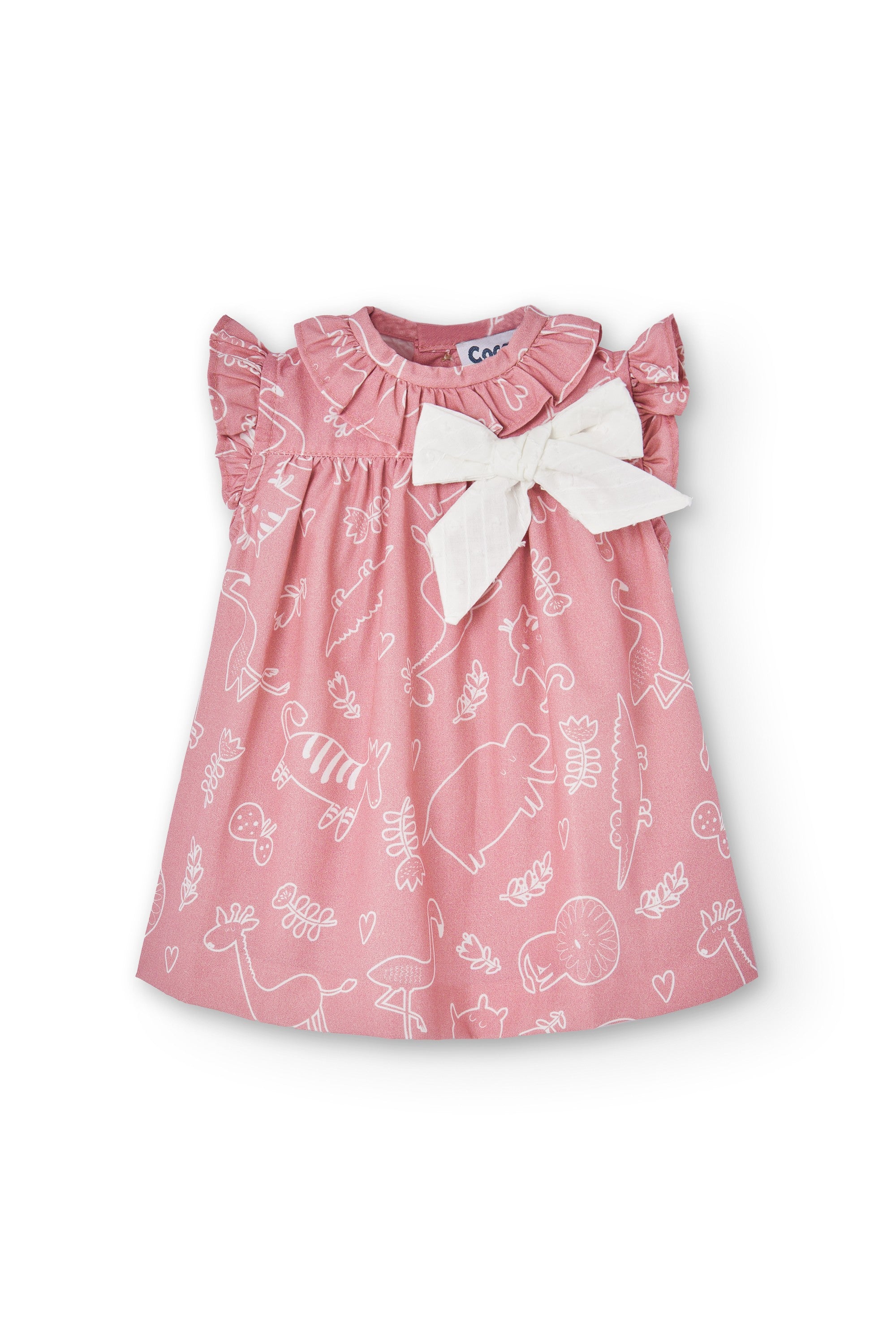 Vestido de bebé rosa Cocote & Charanga VERANO/Outlet