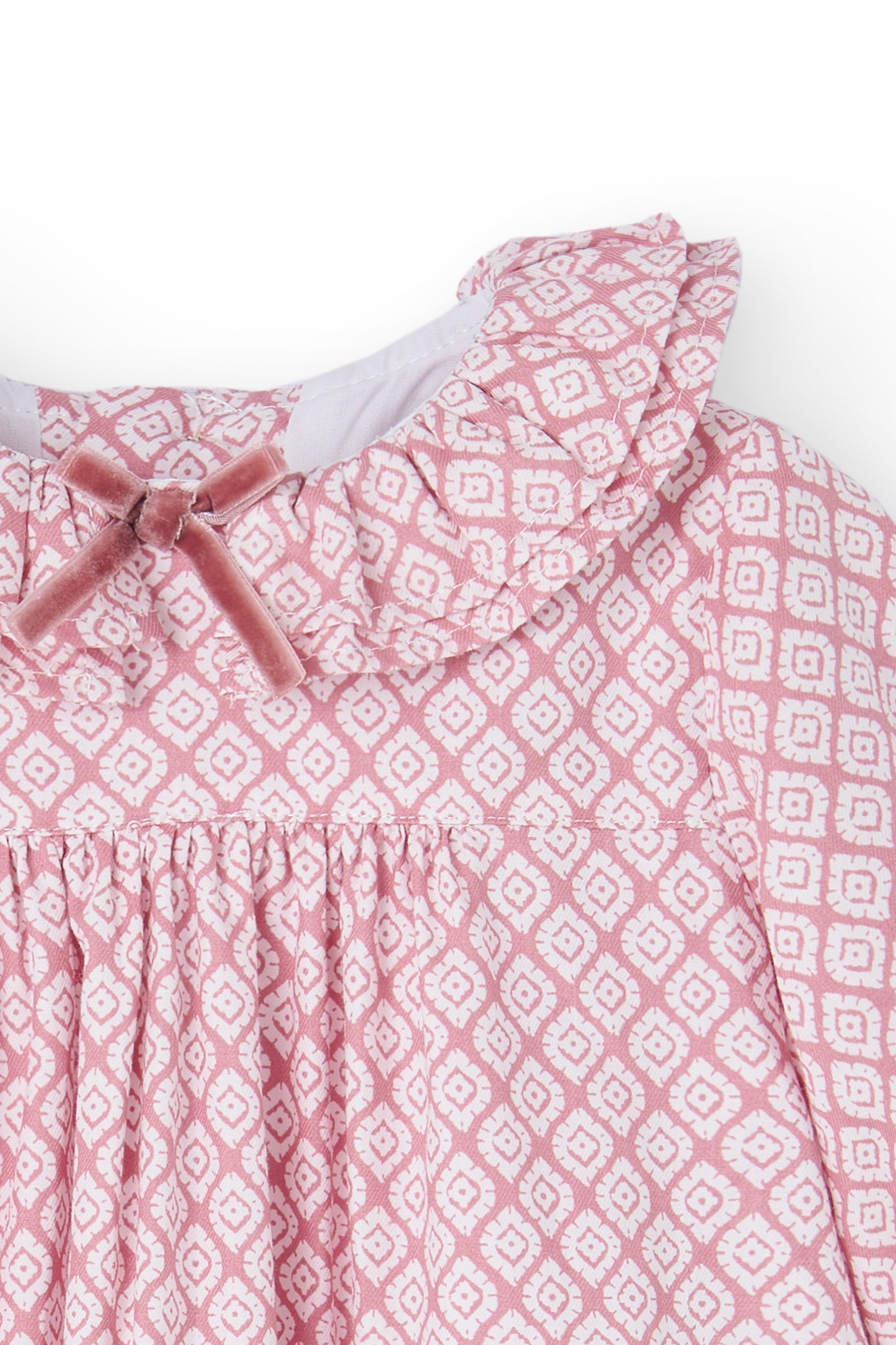 Vestido de bebé rosa Cocote & Charanga Charanga