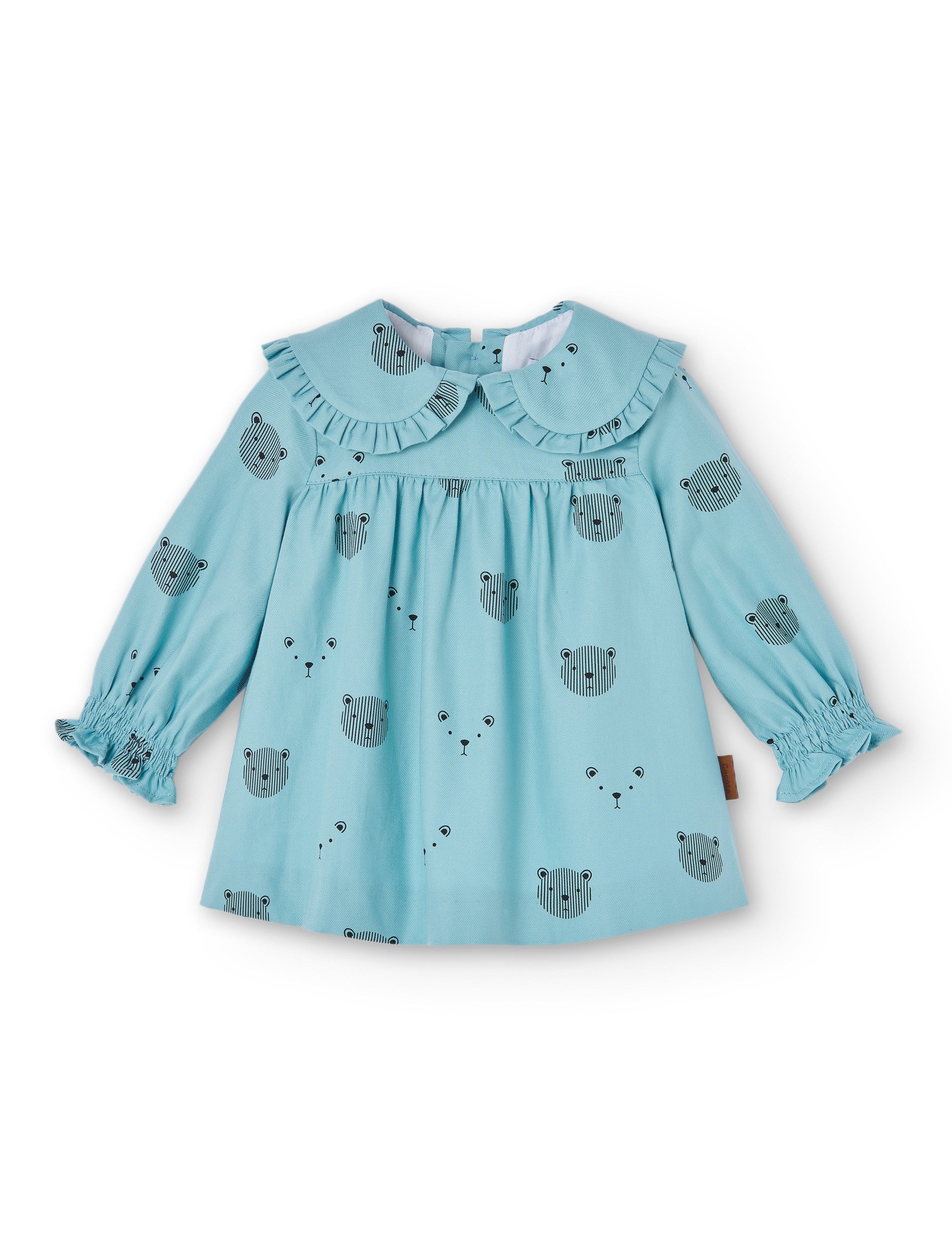 Vestido de bebé turquesa Cocote & Charanga Charanga