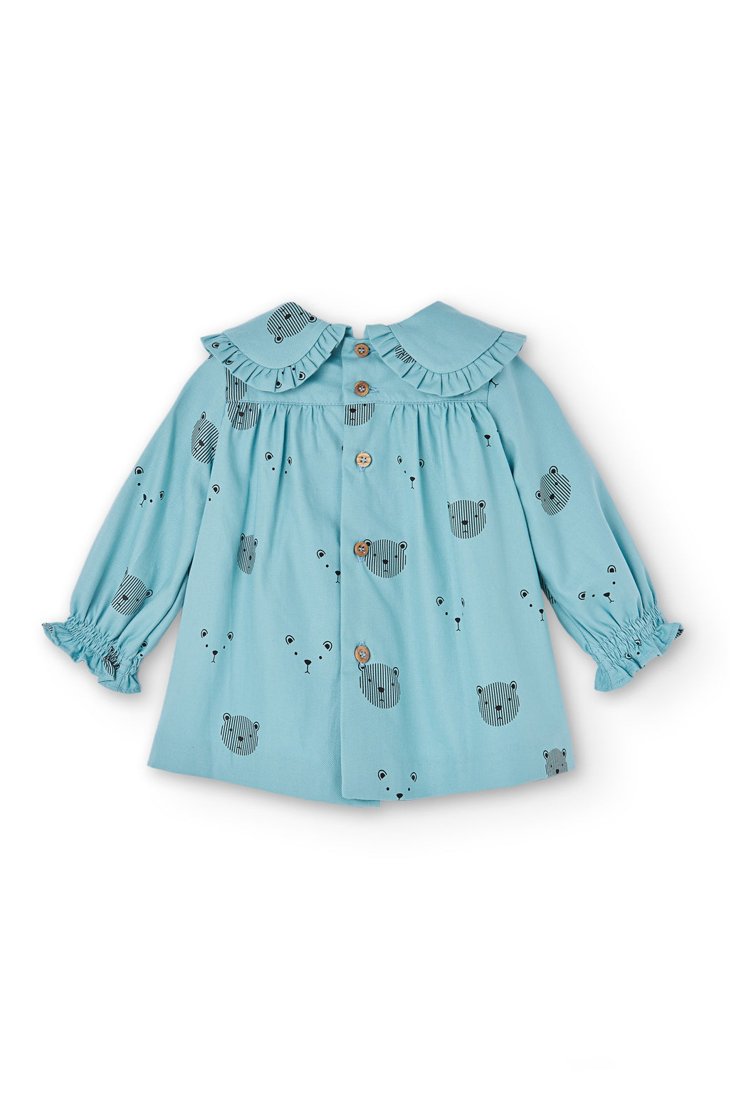 Vestido de bebé turquesa Cocote & Charanga Charanga