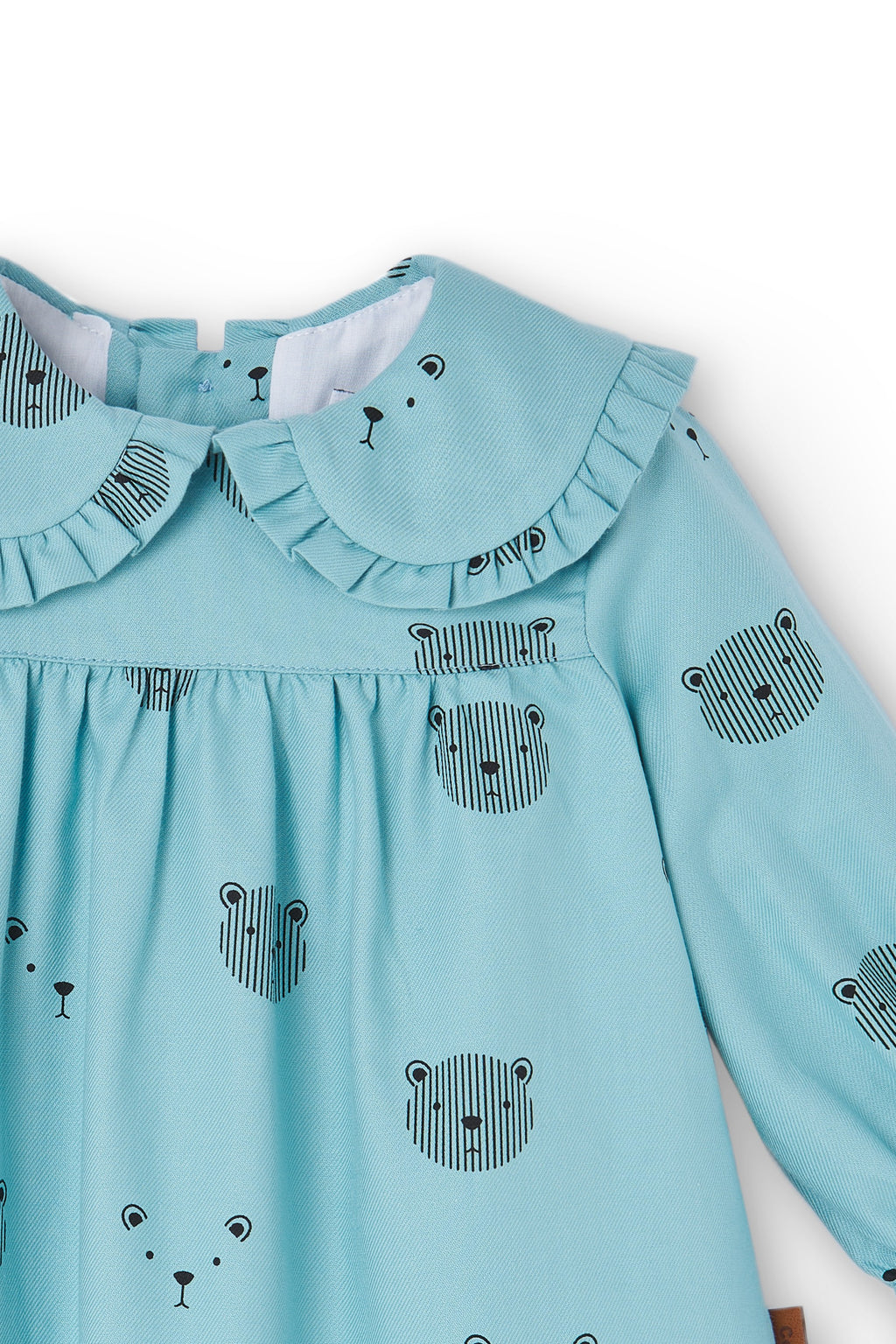 Vestido de bebé turquesa Cocote & Charanga Charanga