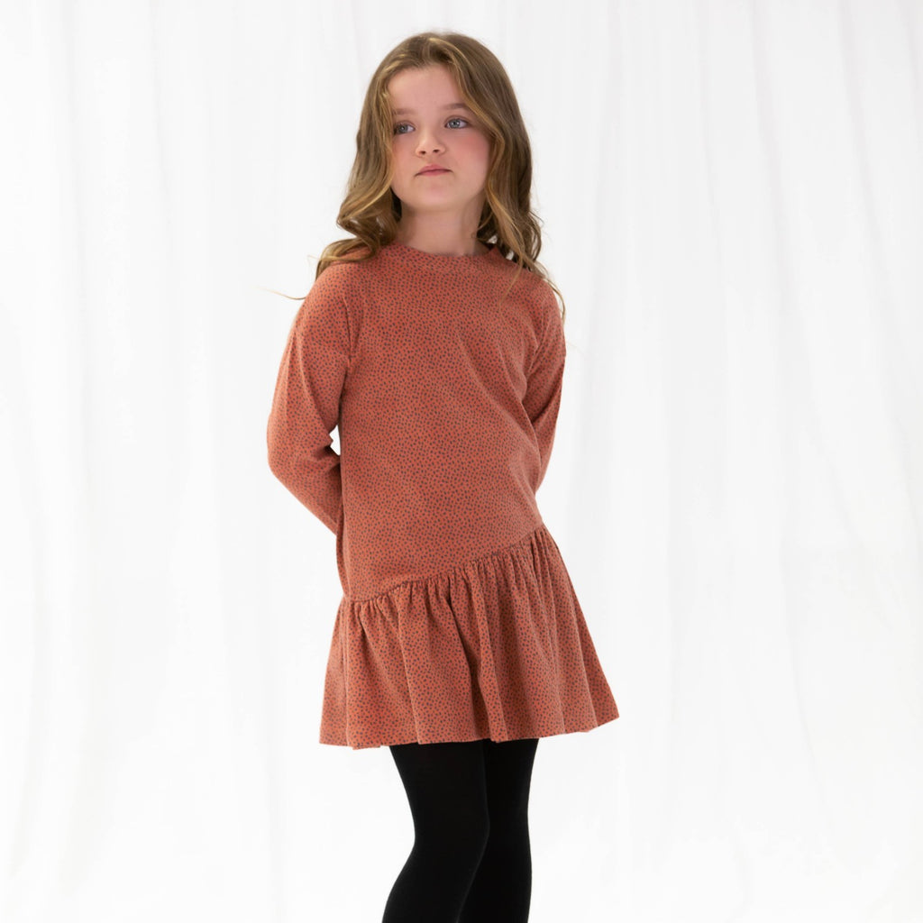 Vestido de niña color estampado Outlet