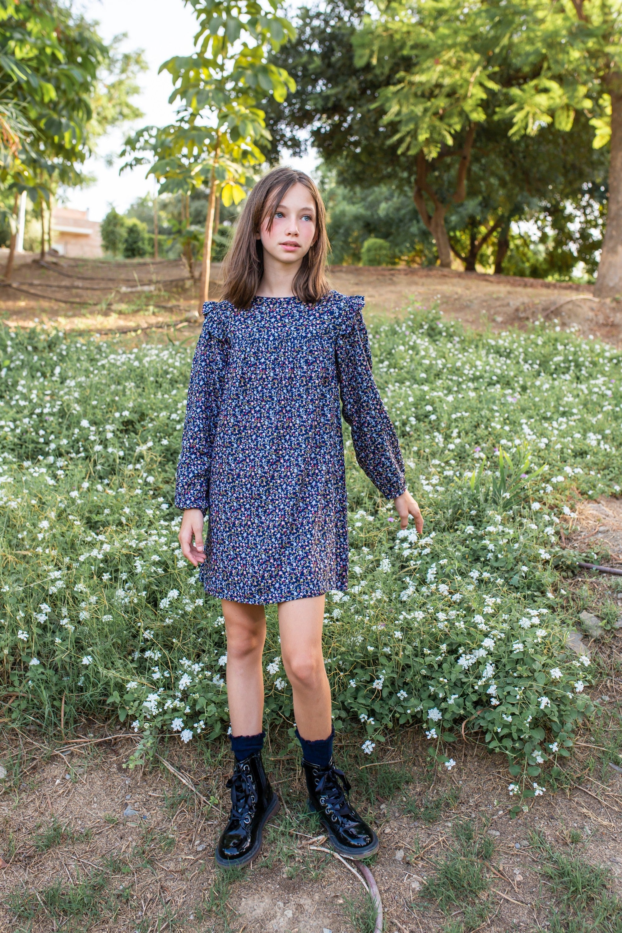 Vestido de niña estampado Charanga