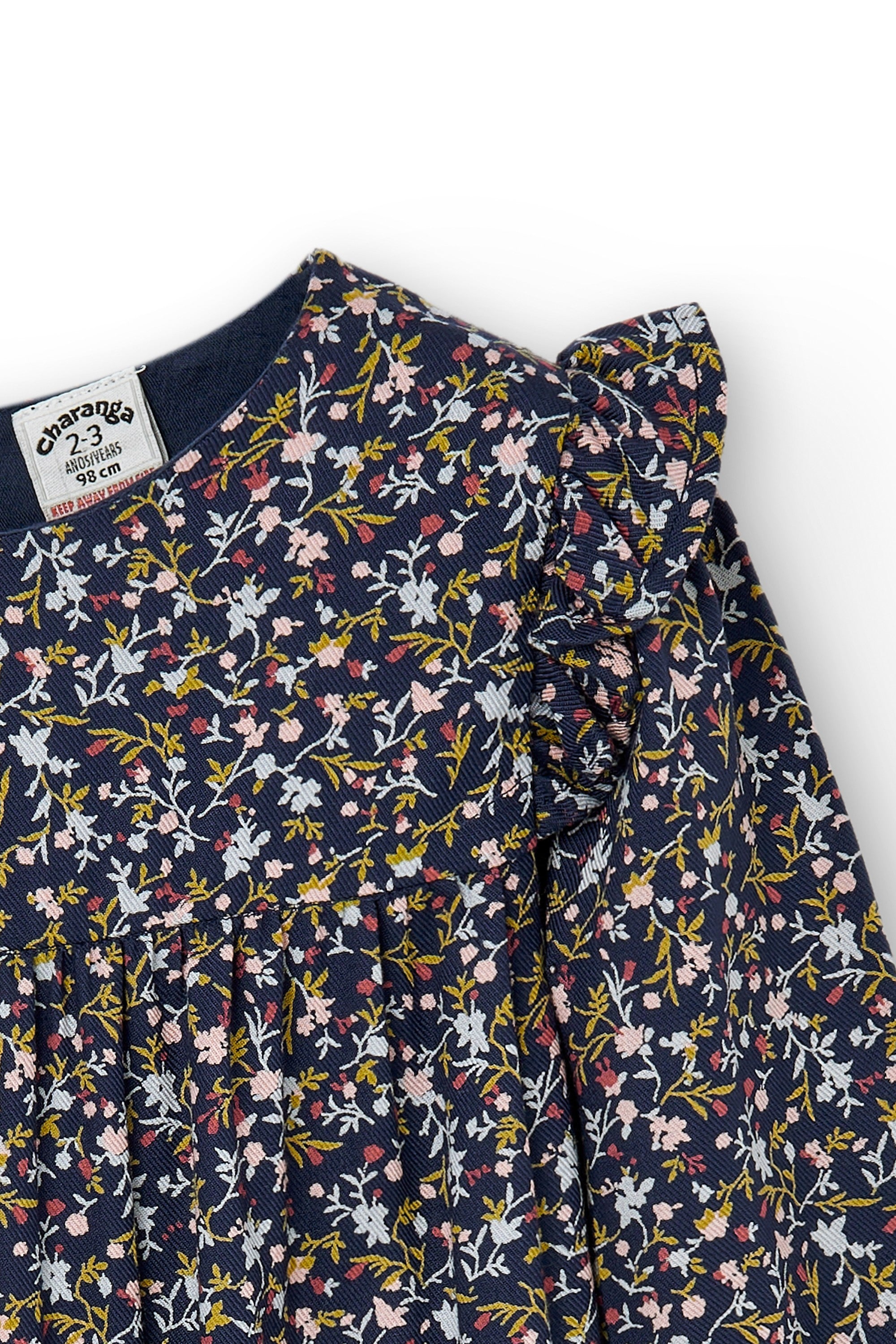 Vestido de niña estampado Charanga