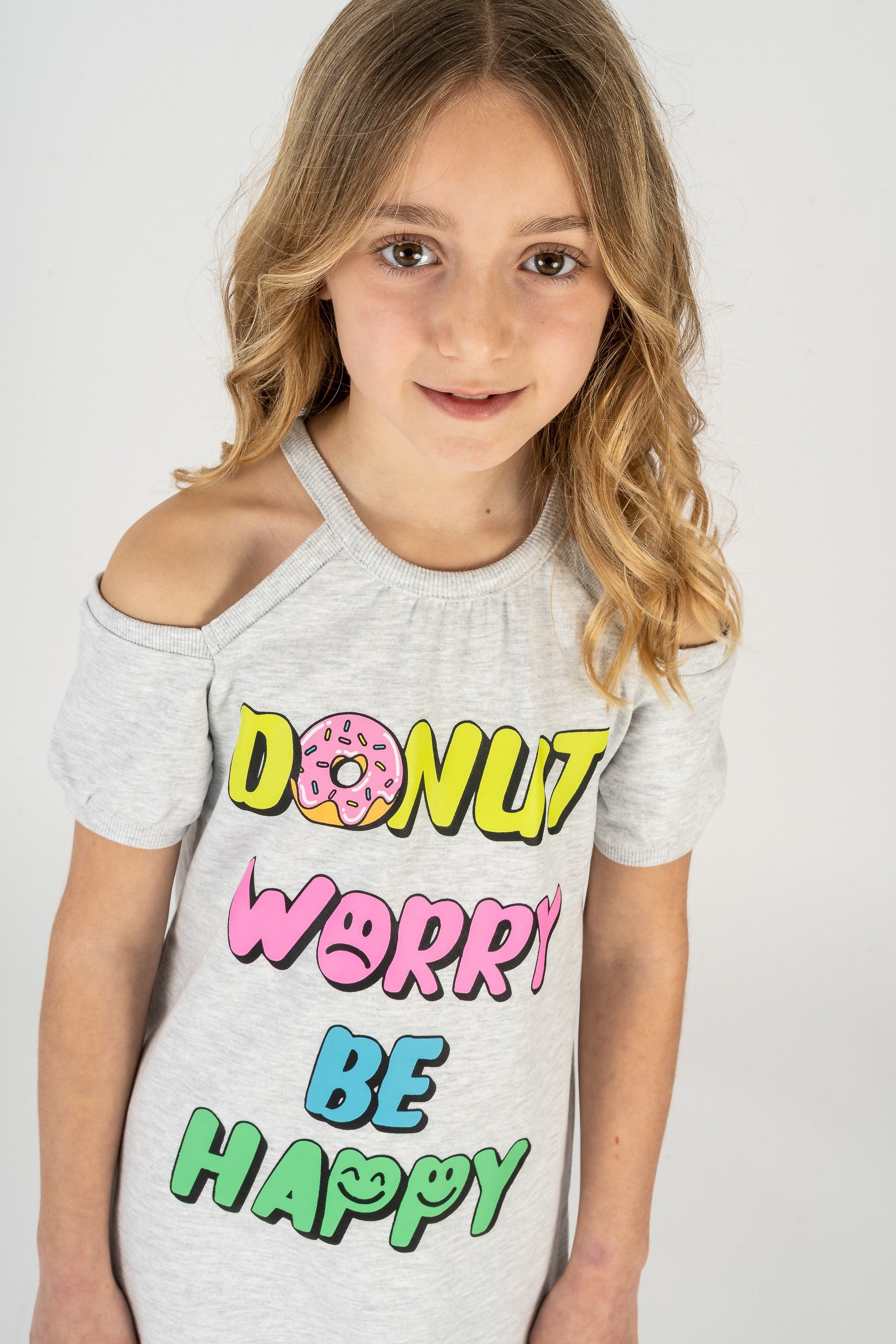 Vestido de niña gris VERANO/Outlet