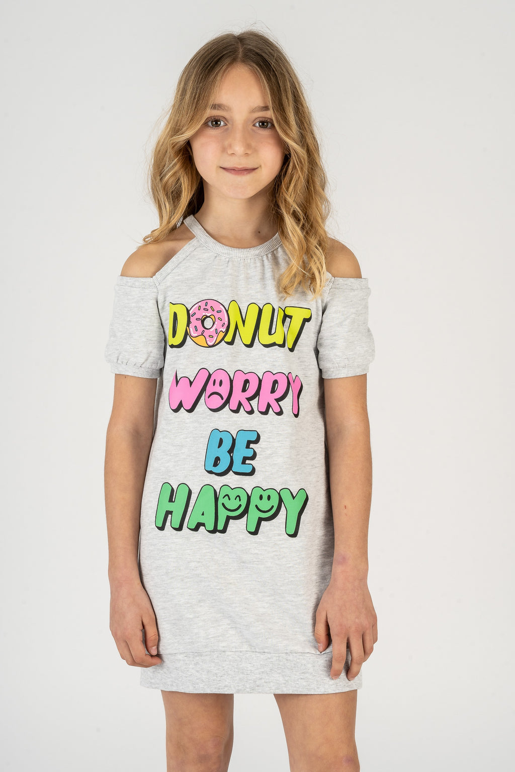 Vestido de niña gris VERANO/Outlet