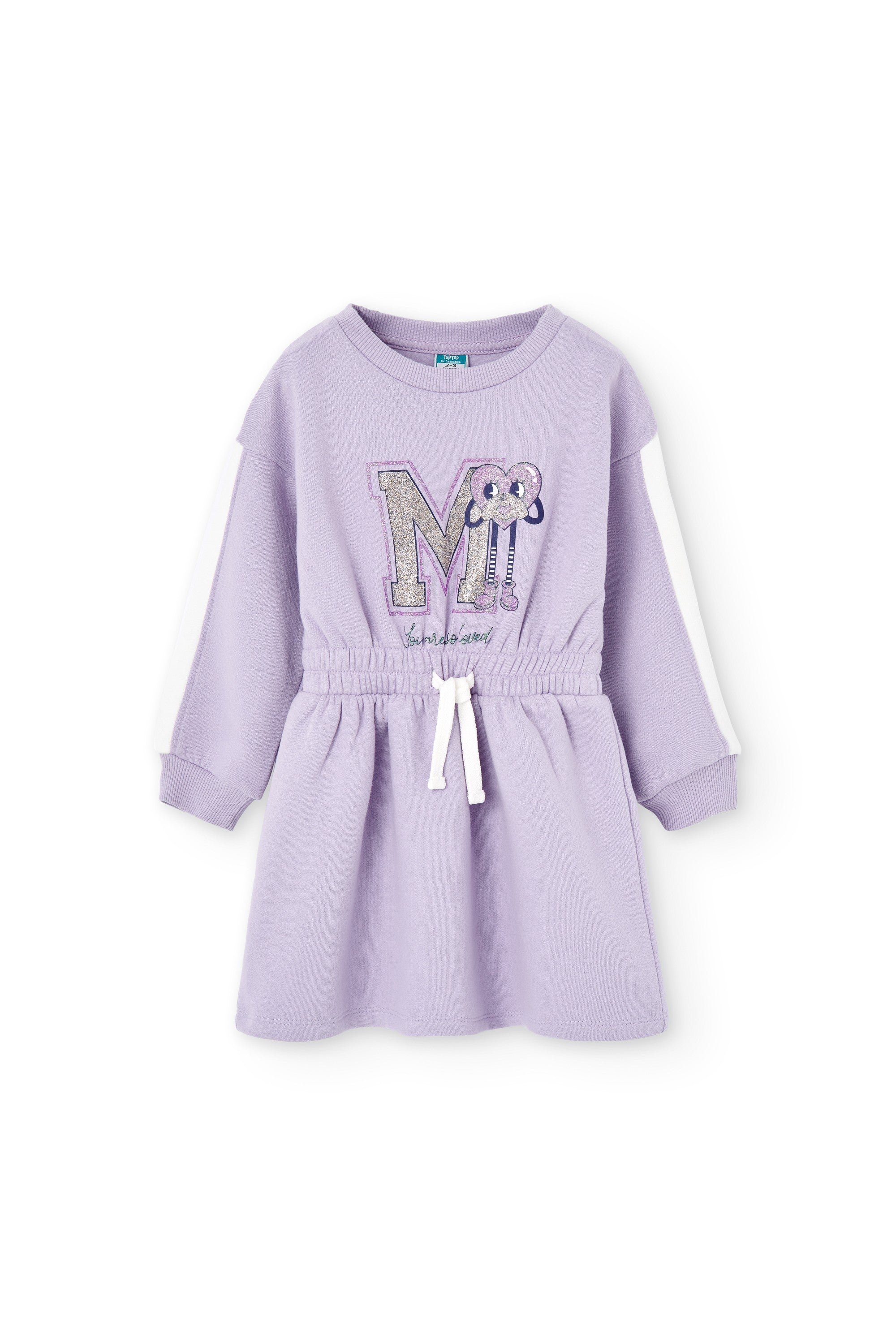 Vestido de niña morado Charanga