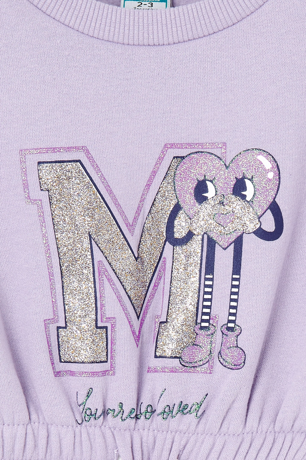 Vestido de niña morado Charanga