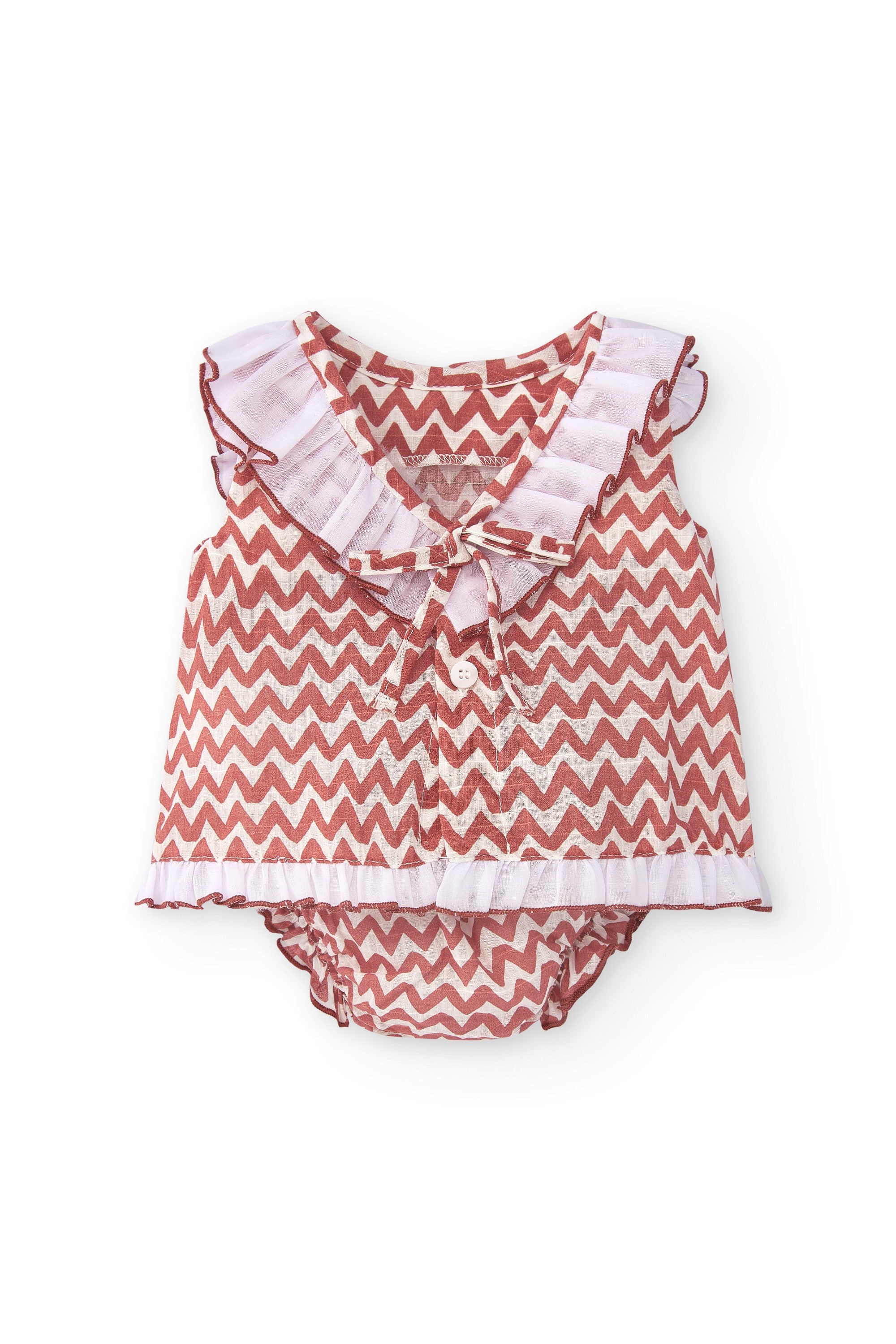 Vestido de recién nacido rojo Cocote & Charanga VERANO/Outlet