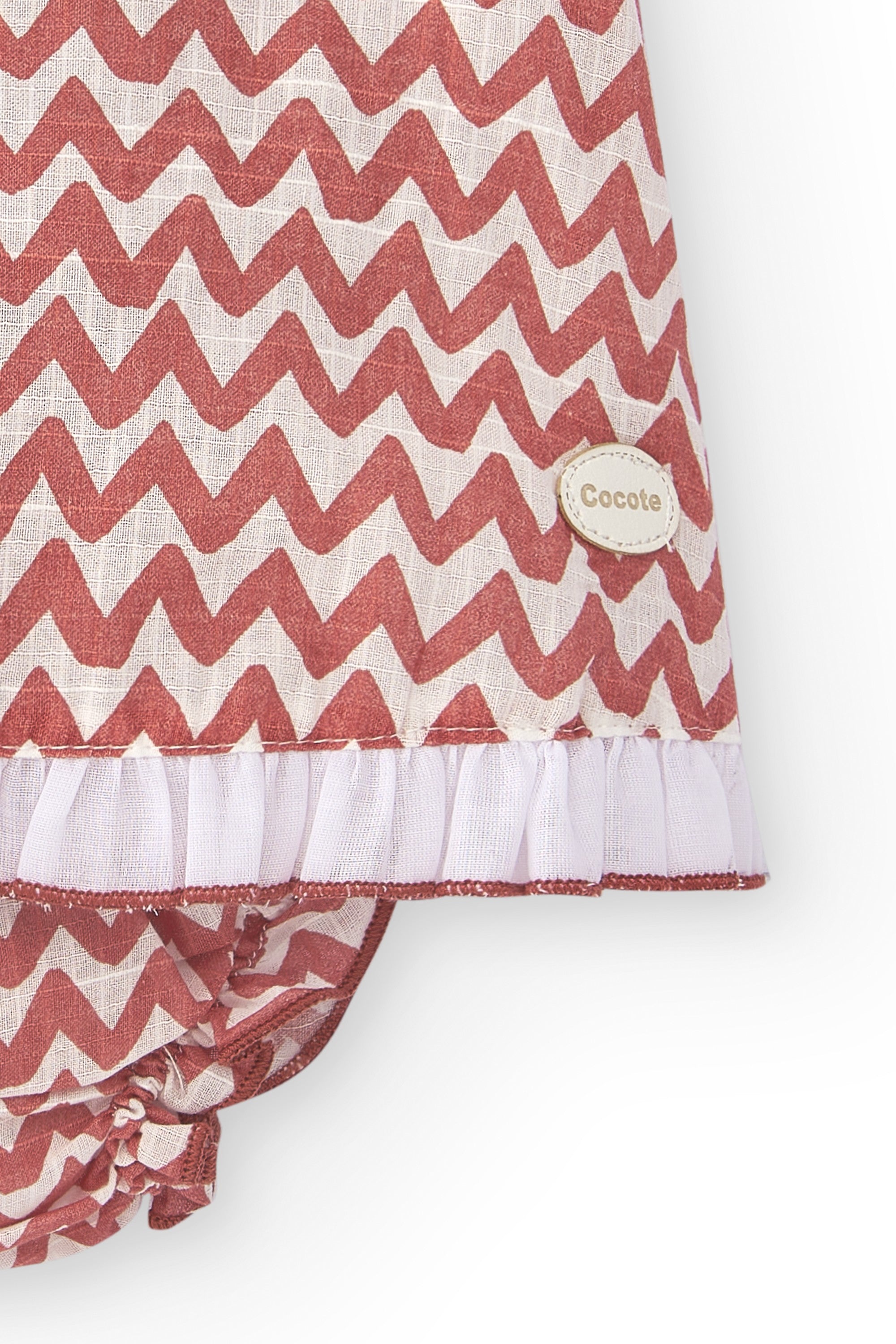 Vestido de recién nacido rojo Cocote & Charanga VERANO/Outlet