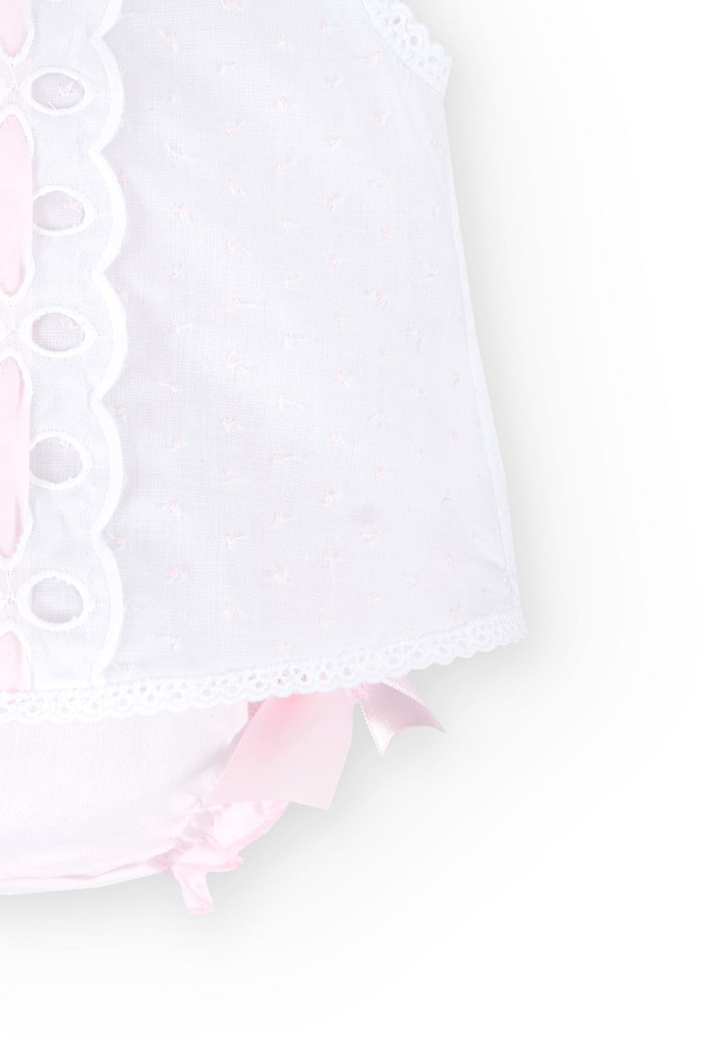 Vestido de recién nacido rosa bebé Cocote & Charanga VERANO/Outlet